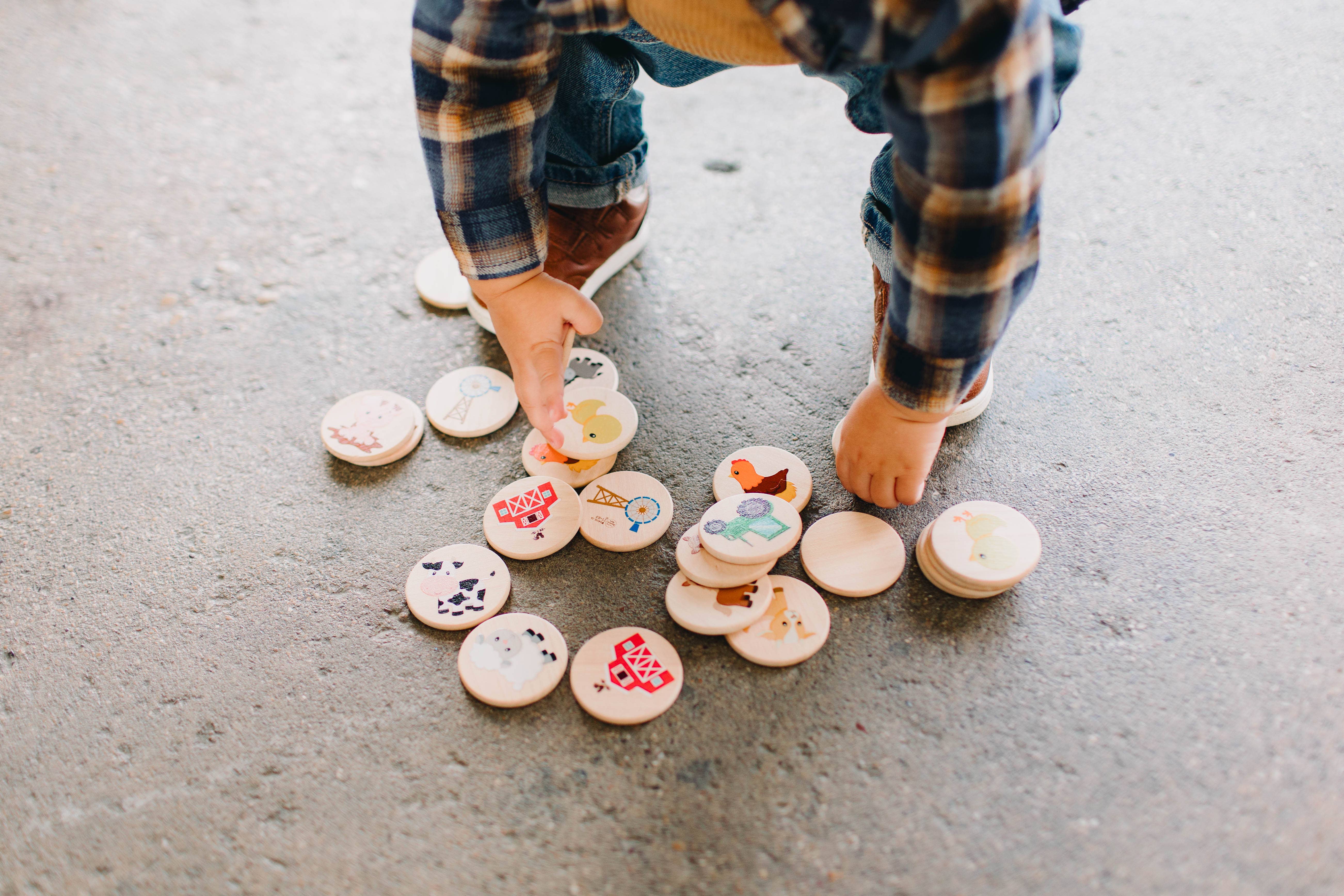 Bannor Toys - Wholesale Brain Game - Kids - Farm Matching Game2