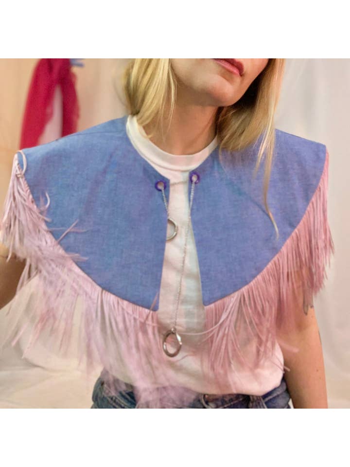 Shop Journal Vintage - Wholesale Shirt - Women's - Fringe chain detachable collar4