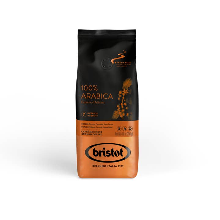100% ARABICA GROUND ESPRESSO- 8.8 OZ for wholesale by BRISTOT