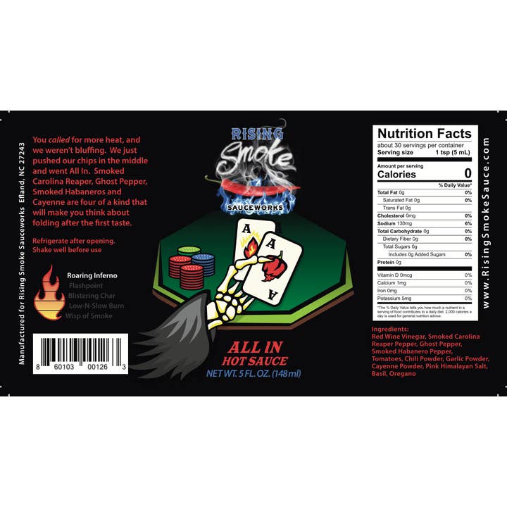 Rising Smoke Sauceworks - Wholesale Hot Sauce - Mixed Case of Best Seller Hot Sauces 6