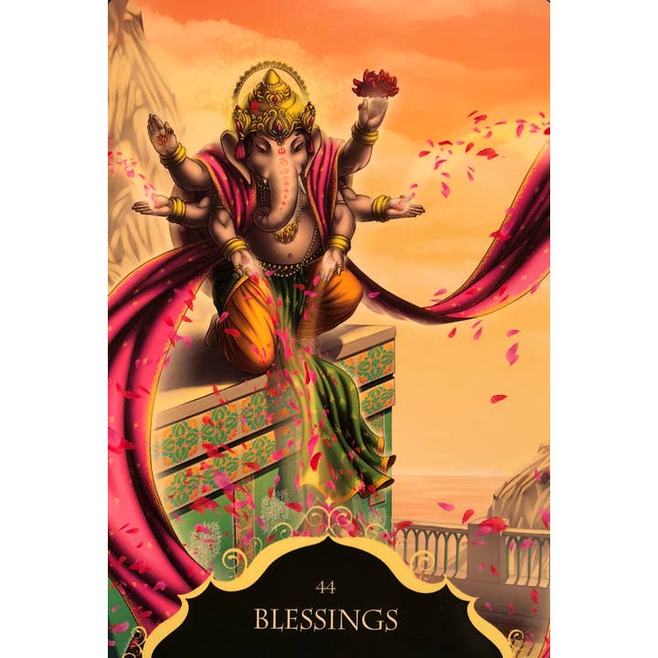 Cardshouse - Vendita all'ingrosso Tarocchi - Carte Oracle Whispers Of Lord Ganesha Blue Angel3