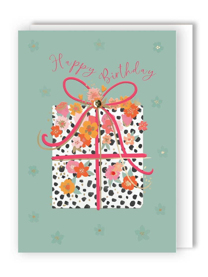 Geburtstagsblumengeschenk - Mit herzlichen Grüßen - Zweite Natur für den Großhandel von Second Nature Ltd