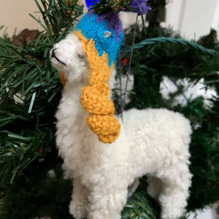 Lanart Alpaca - Wholesale Doll Clothing - Kids - Handknit Chullos: Mini Hats Custom for 12” Alpacas