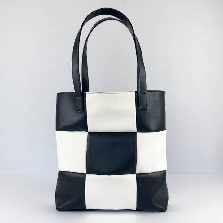 Cacta - Wholesale Tote Bag - Women's - Checker Tote4