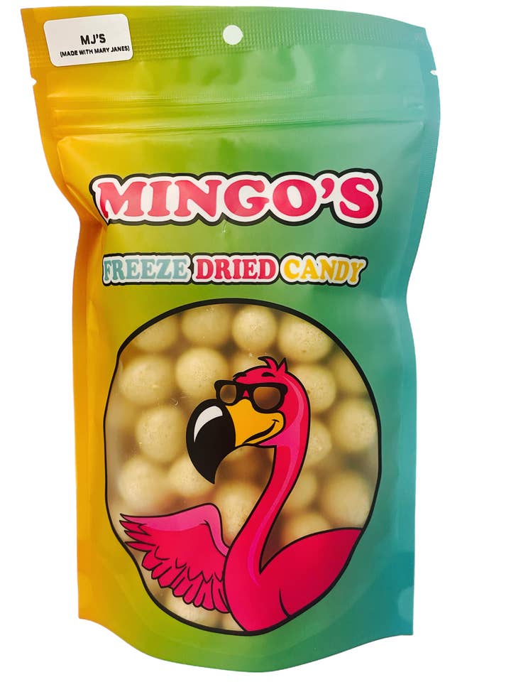 Frysetørrede MJ'er for engroshandel hos Mingo's Freeze Dried Candy