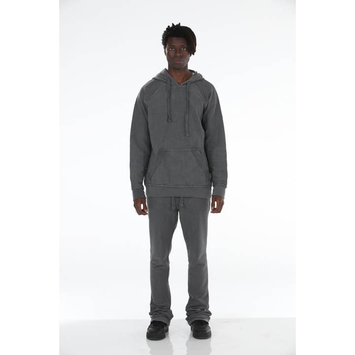 Stylo - Venta al por mayor Chándal - Hombre - Chándal acampanado apilado de pana gris