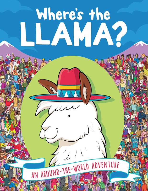 Simon & Schuster - Wholesale Coloring & Activity Book - Kids & Baby - Where's the Llama? by Paul  Moran0