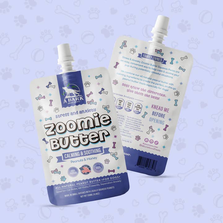 A Bark Above Treats - Wholesale Pet Treats - Dog - Stress & Anxiety Squeeze Pack