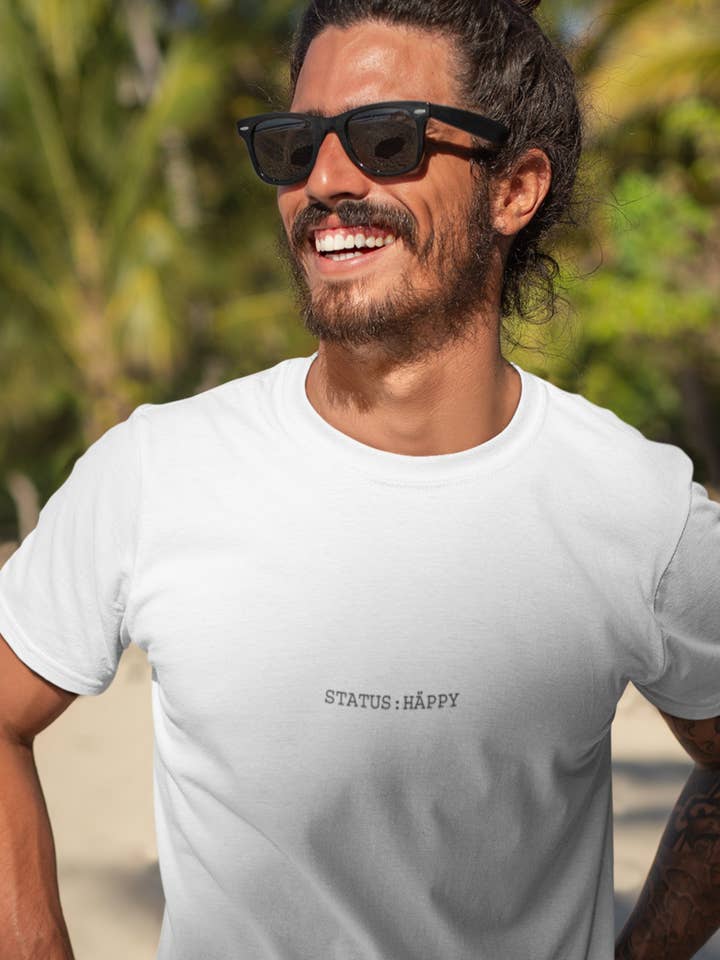 HÄPPY - camisa por atacado de MUND:ART