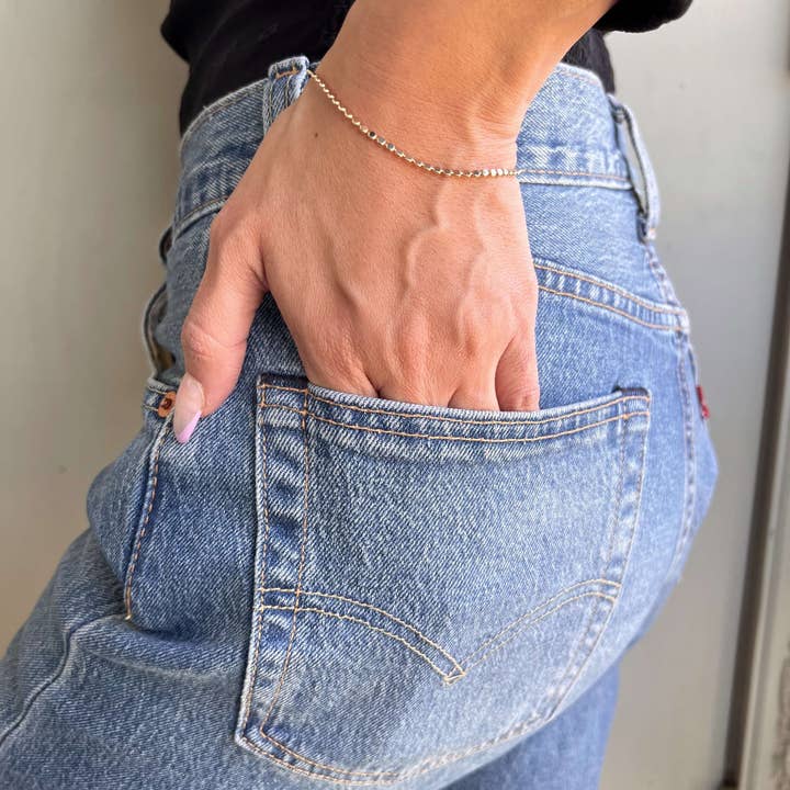 GoldFi - Wholesale Beaded Bracelet - 18k Gold Filled 2mm Dot Ball Bracelet1