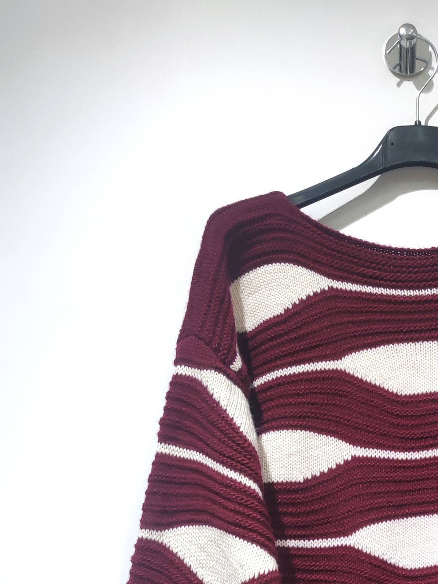 Pomelo paris - Wholesale Knit Sweater - Women's - ROMA Waves Geometry0