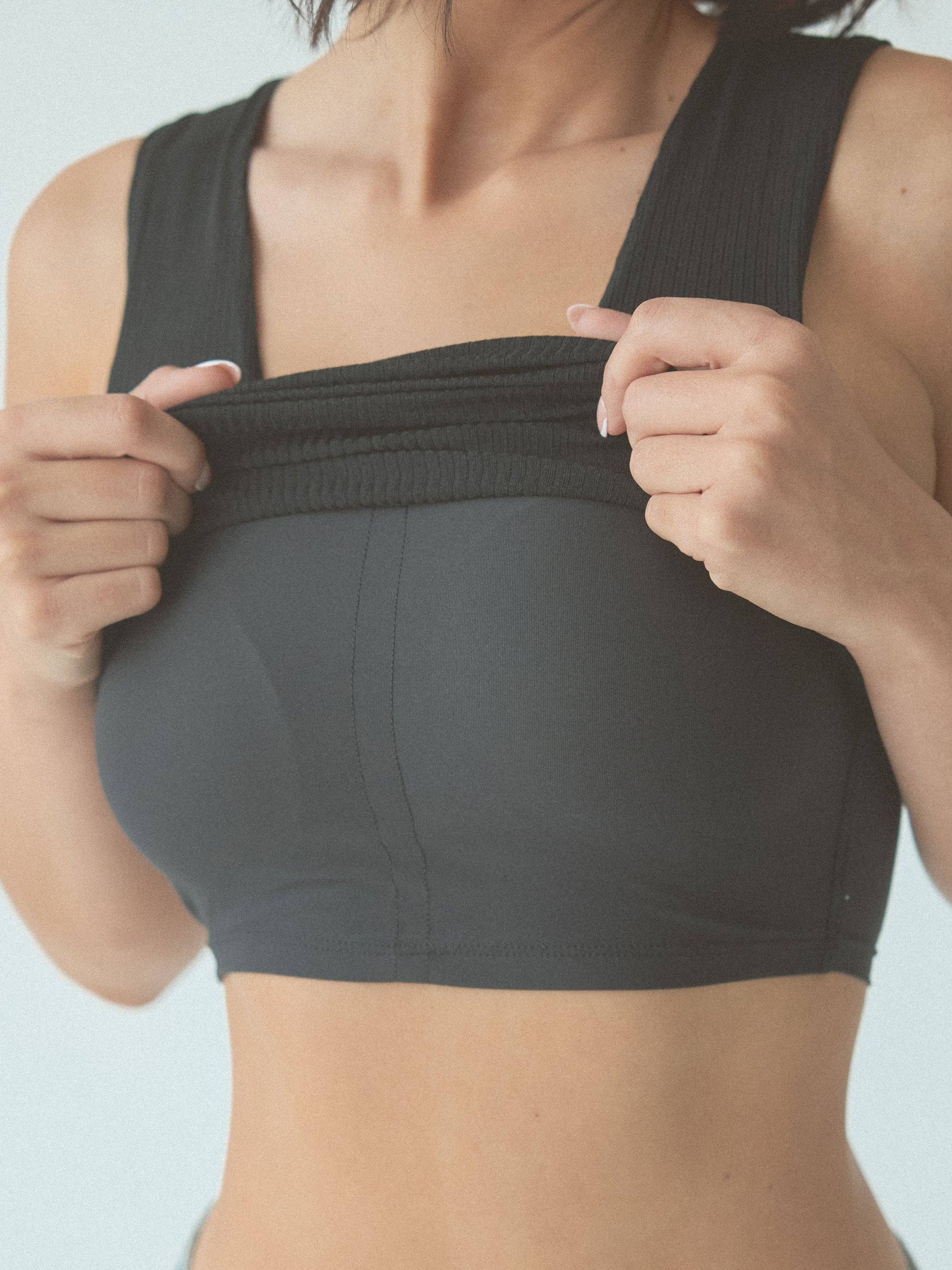 Klassy - Wholesale Tank Top - Women's - Ribbed Scoop Tank Brami10