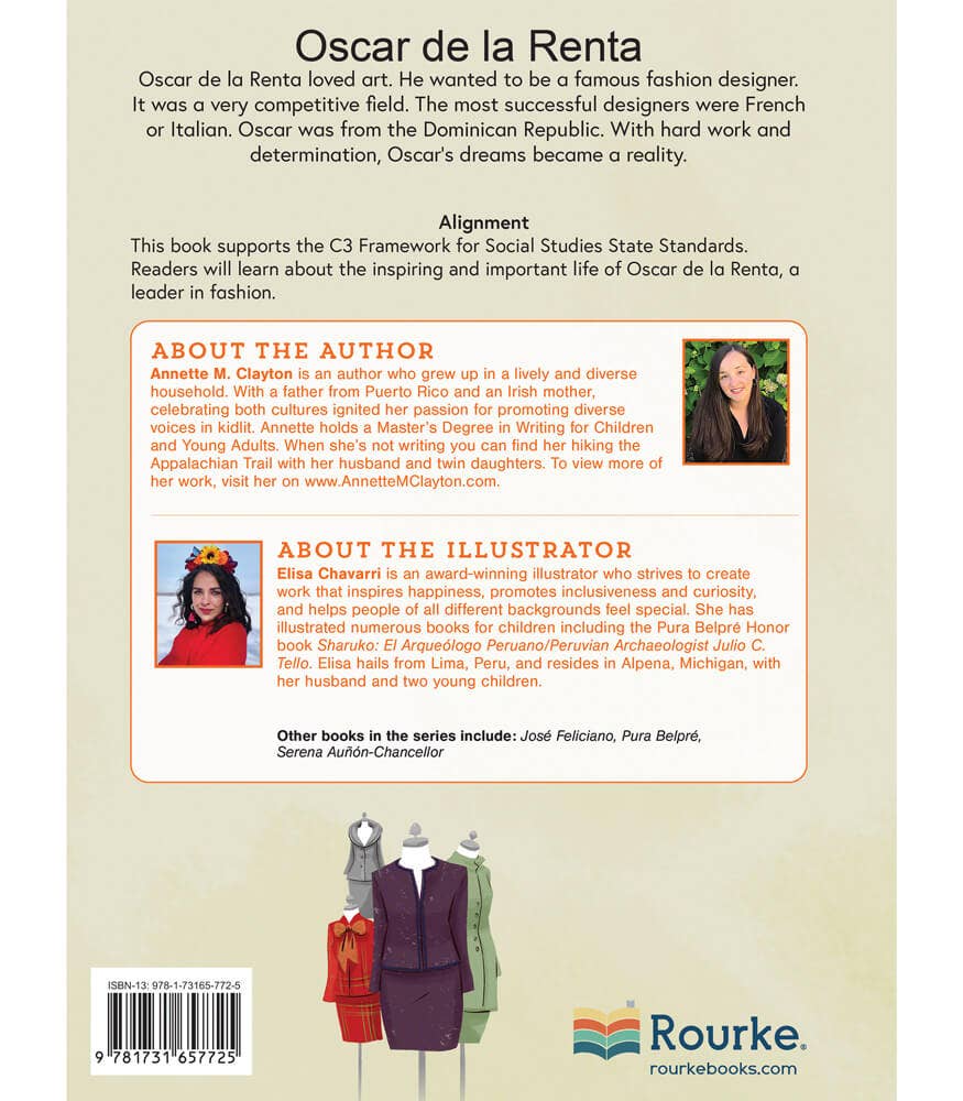 Carson Dellosa Education - Vente Biography & Memoir - Oscar de la Renta1