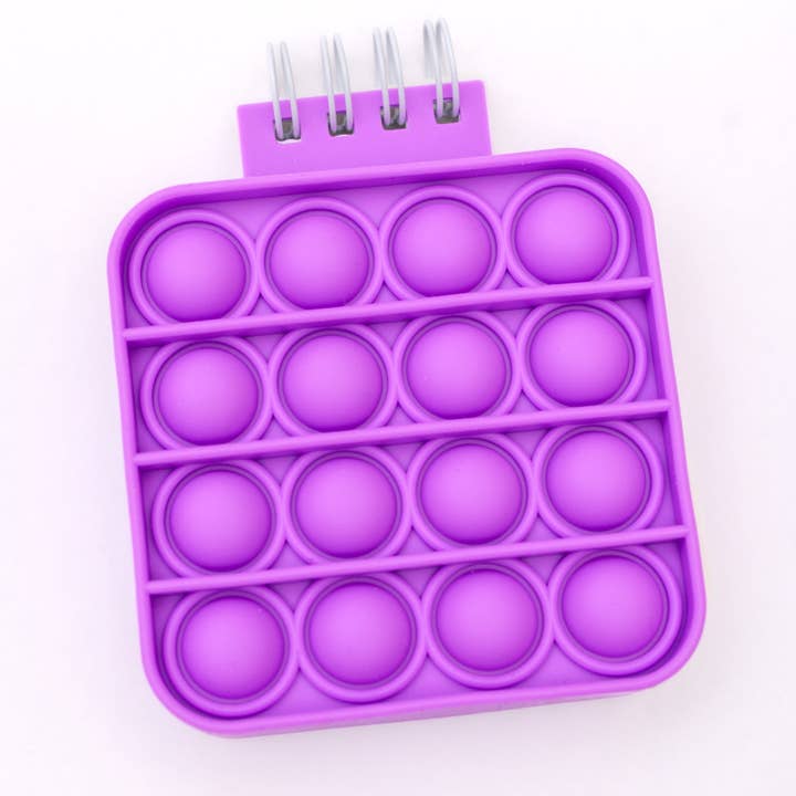 Simple Blessings Boutique - Wholesale Notebook - Mini Pop It Notebook in Purple