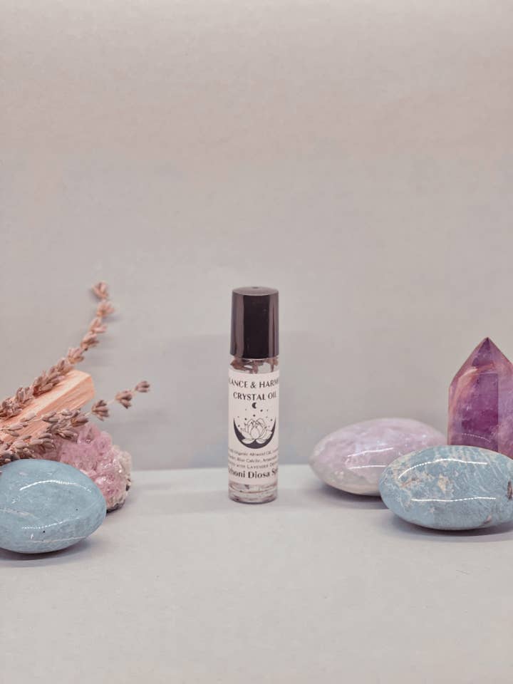 Balance & Harmony Crystal Oil for wholesale by Nizhoni Diosa Spirit