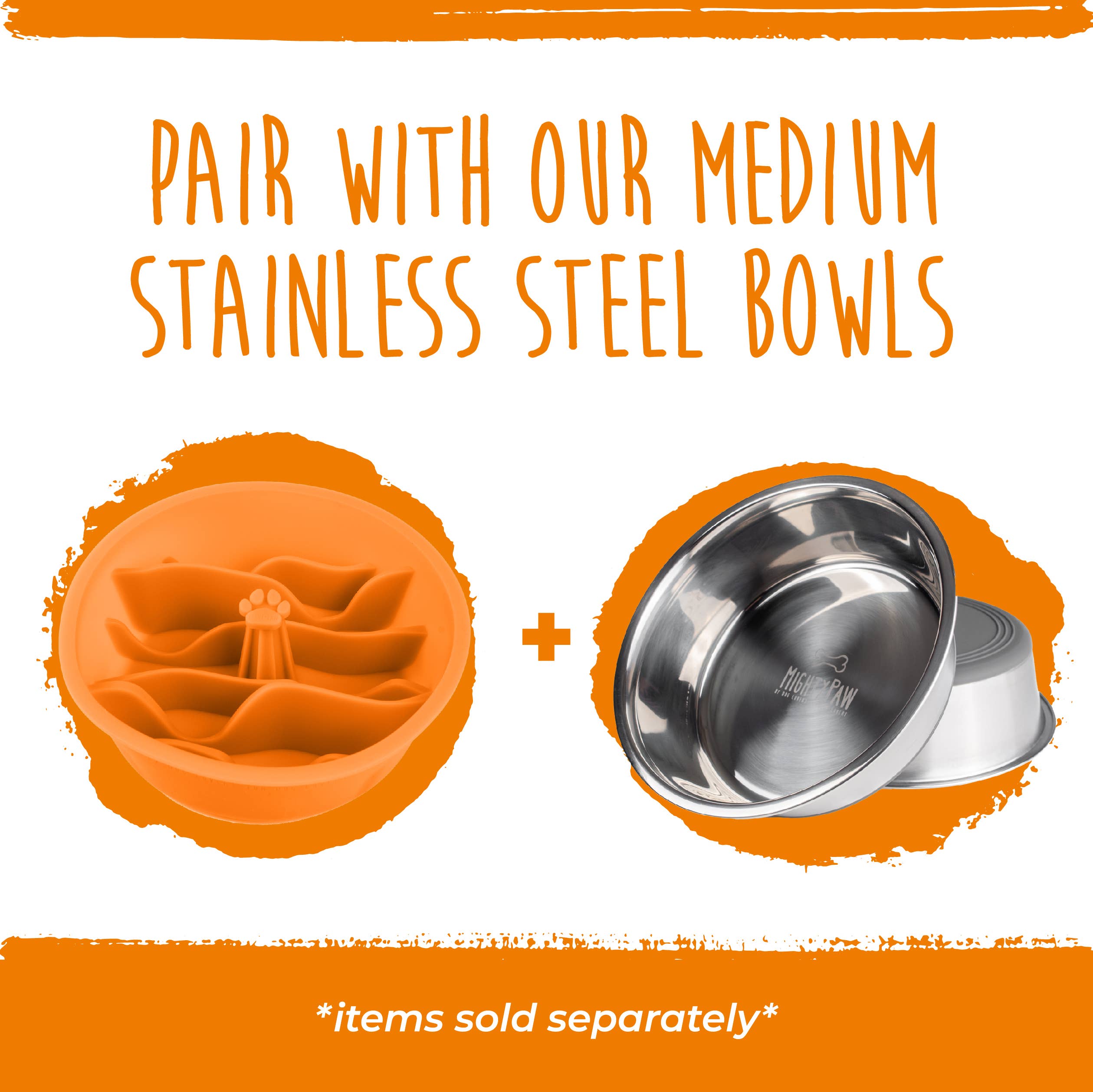 Mighty Paw - Vente Gamelle – chat et chien - Insert pour gamelle anti-glouton pour chien11