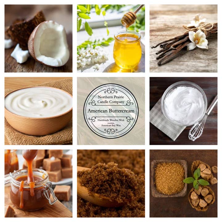Amerikansk smörkräm för wholesale av Northern Prairie Candle Company