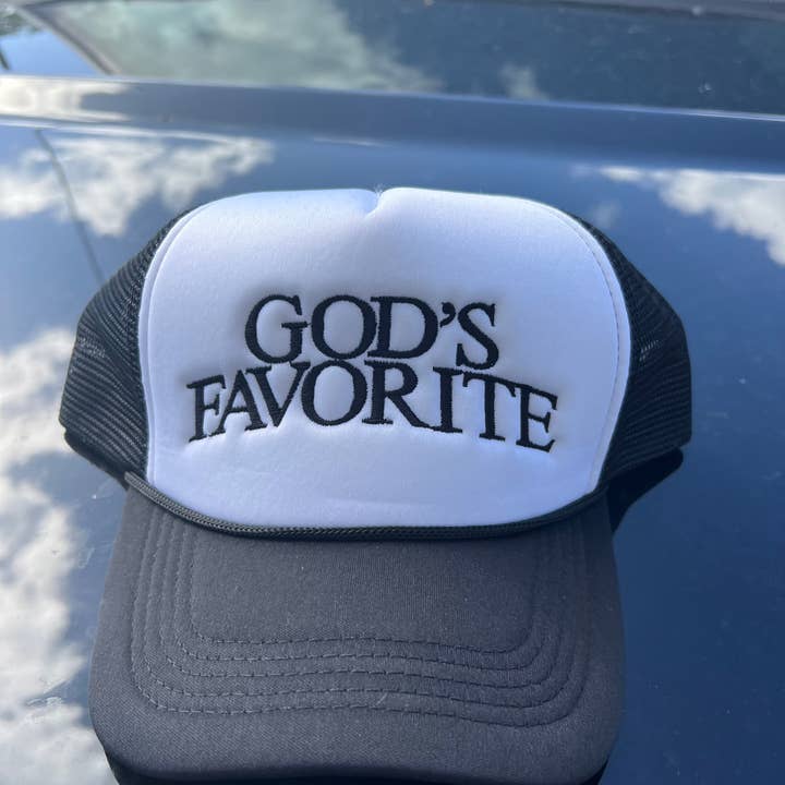 Guds foretrukne sorte truckerhat broderet for engroshandel hos TF