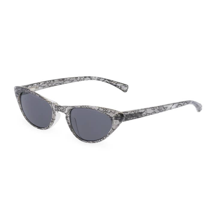 Retropeepers Ltd – wholesale Solglasögon - Dam – Peggy Cat Eye Solglasögon - Svart spets