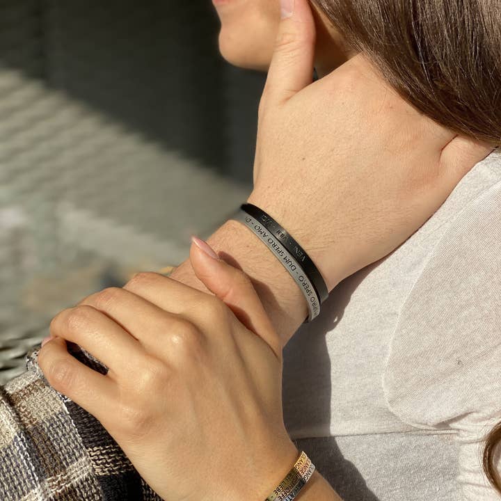 Mein Mantra - Wholesale Bangle Bracelet - VENI • VIDI • VICI3