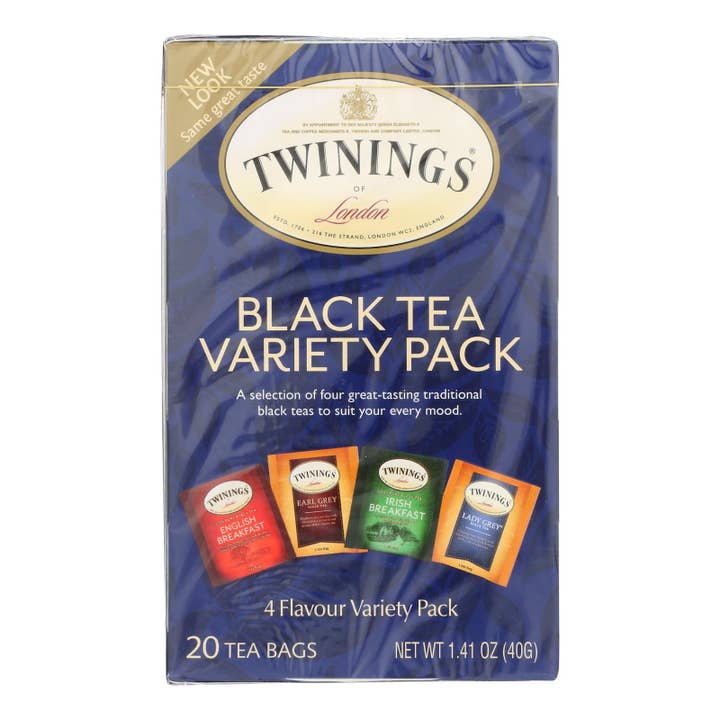 Ware Spark - Wholesale Tea Bags - Twinings Tea Black Tea - Case Of 6 - 20 Bags