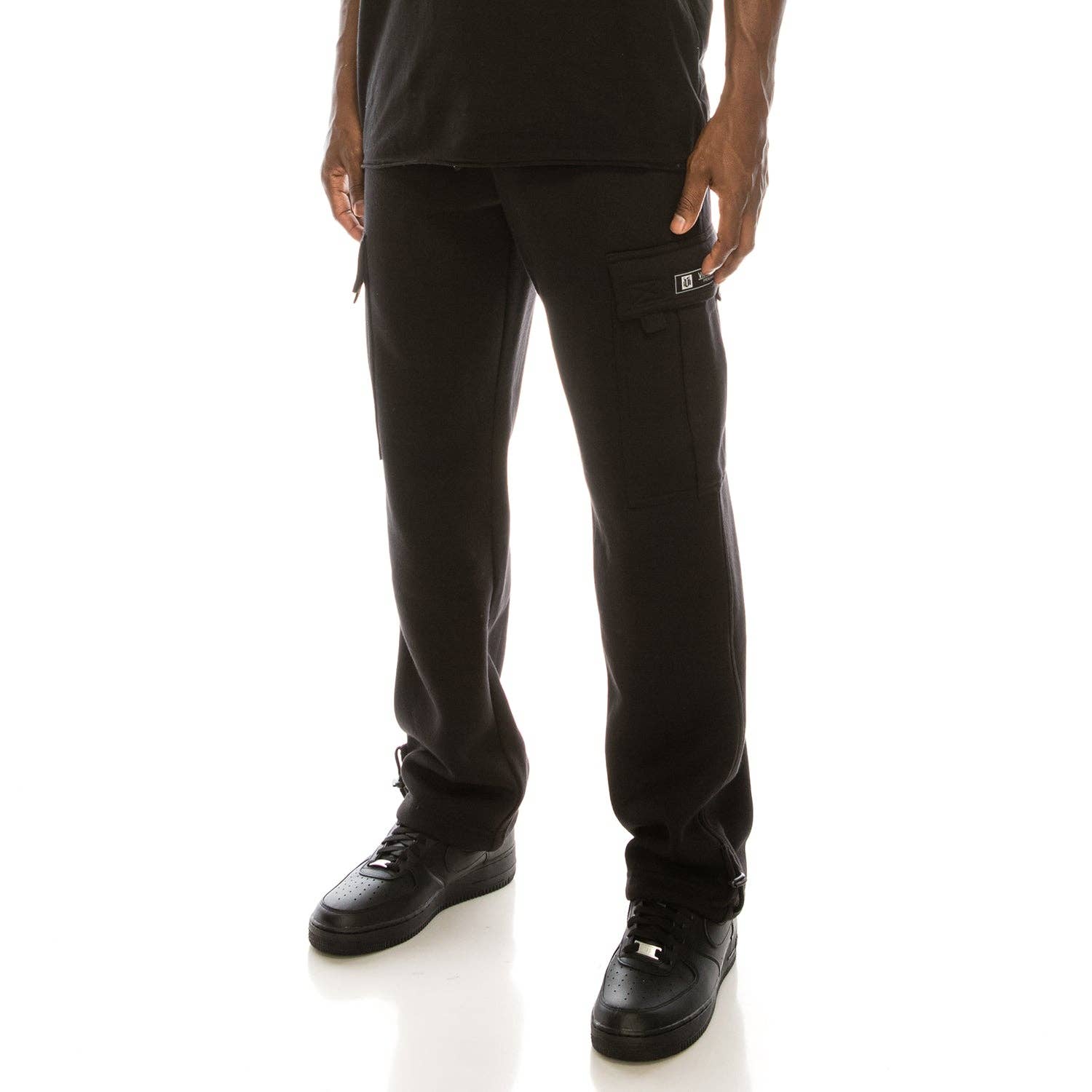 Victorious - Wholesale Pants - Men's - FL77 SOLID FLEECE HEAVYWEIGHT CARGO SWEATPANTS (OPEN PACK)12