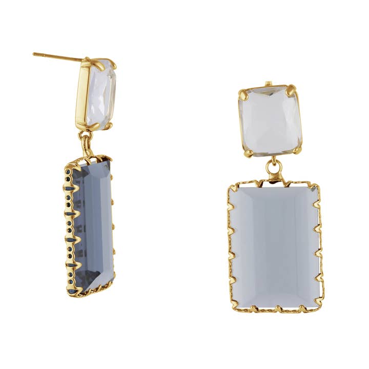 Cosette Allure - Orecchini a forma di pietra per la vendita all'ingrosso da parte di Big Metal London