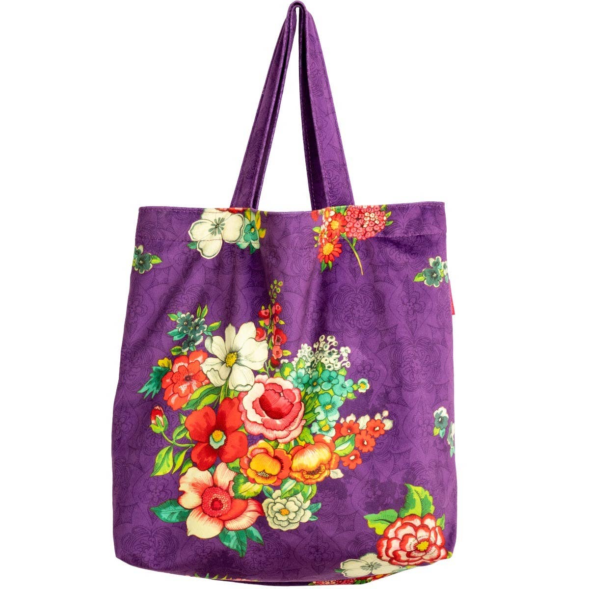 Vent de Bohème - Wholesale Tote Bag - Women's - HANAMI velvet tote bag1