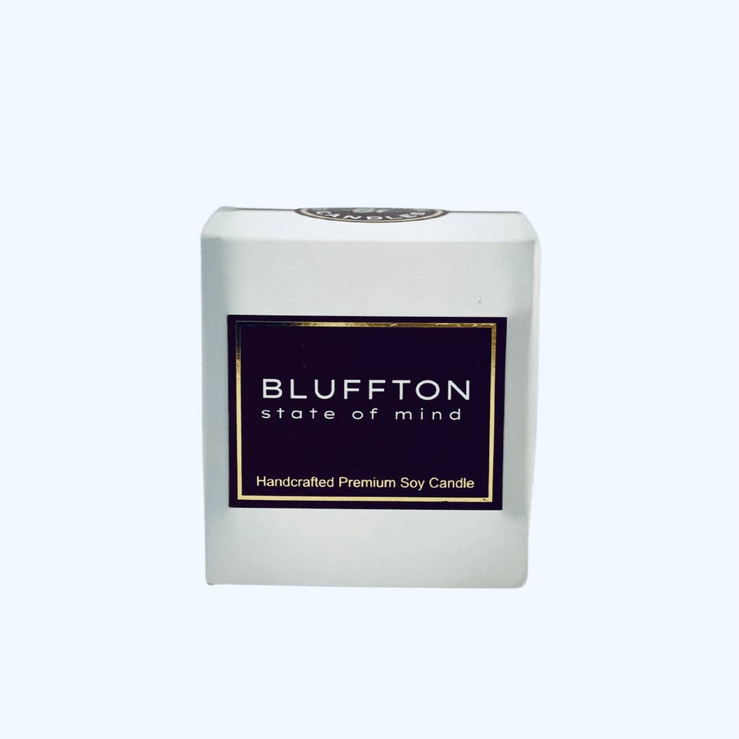 Bluffton Candles - Wholesale Jar/Filled Candle - White Glass | Bluffton State of Mind | 11 oz.1