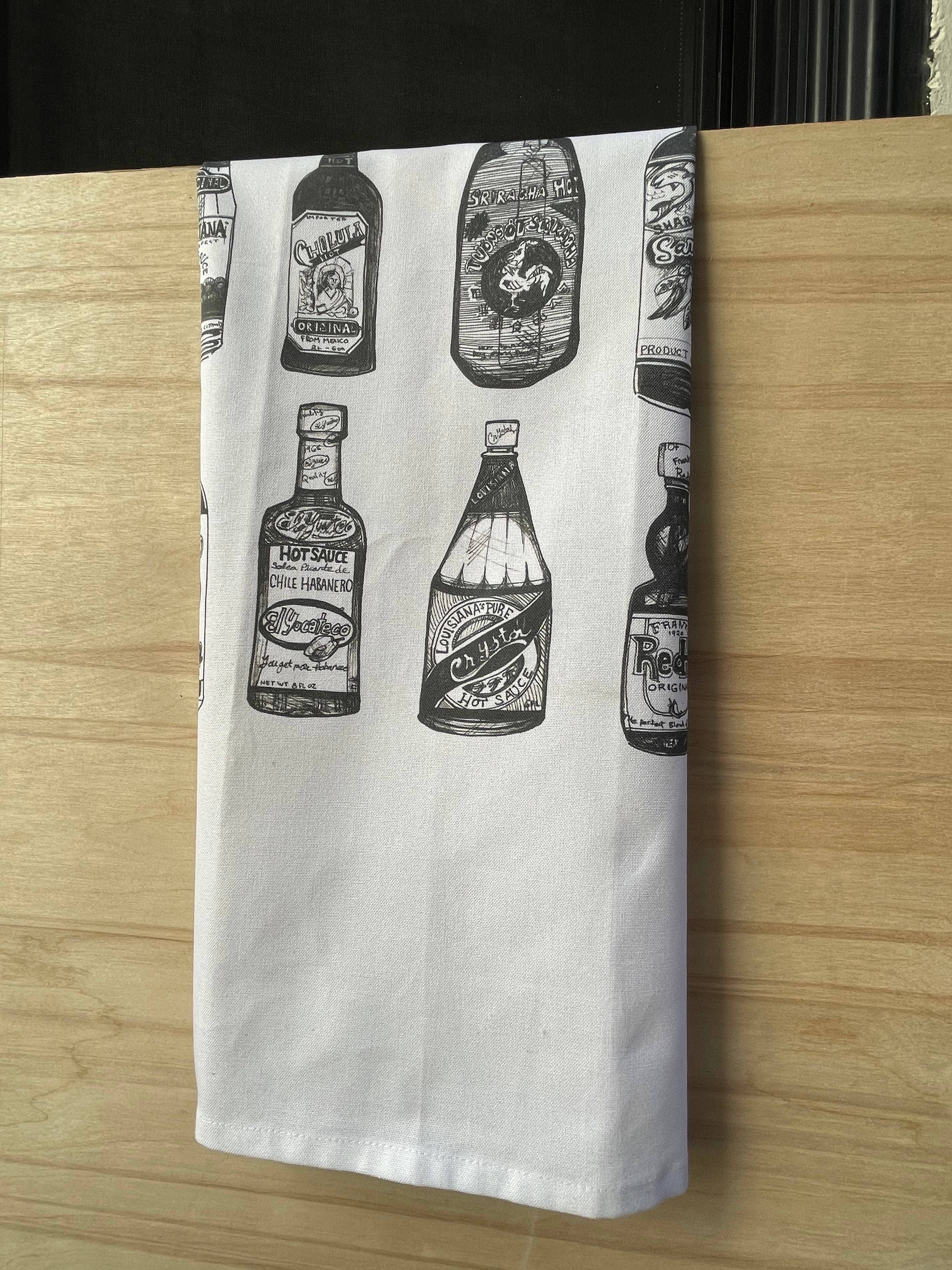 KLoRebel Art Co. - Wholesale Tea Towel - Hot Sauce - Tea Towel3
