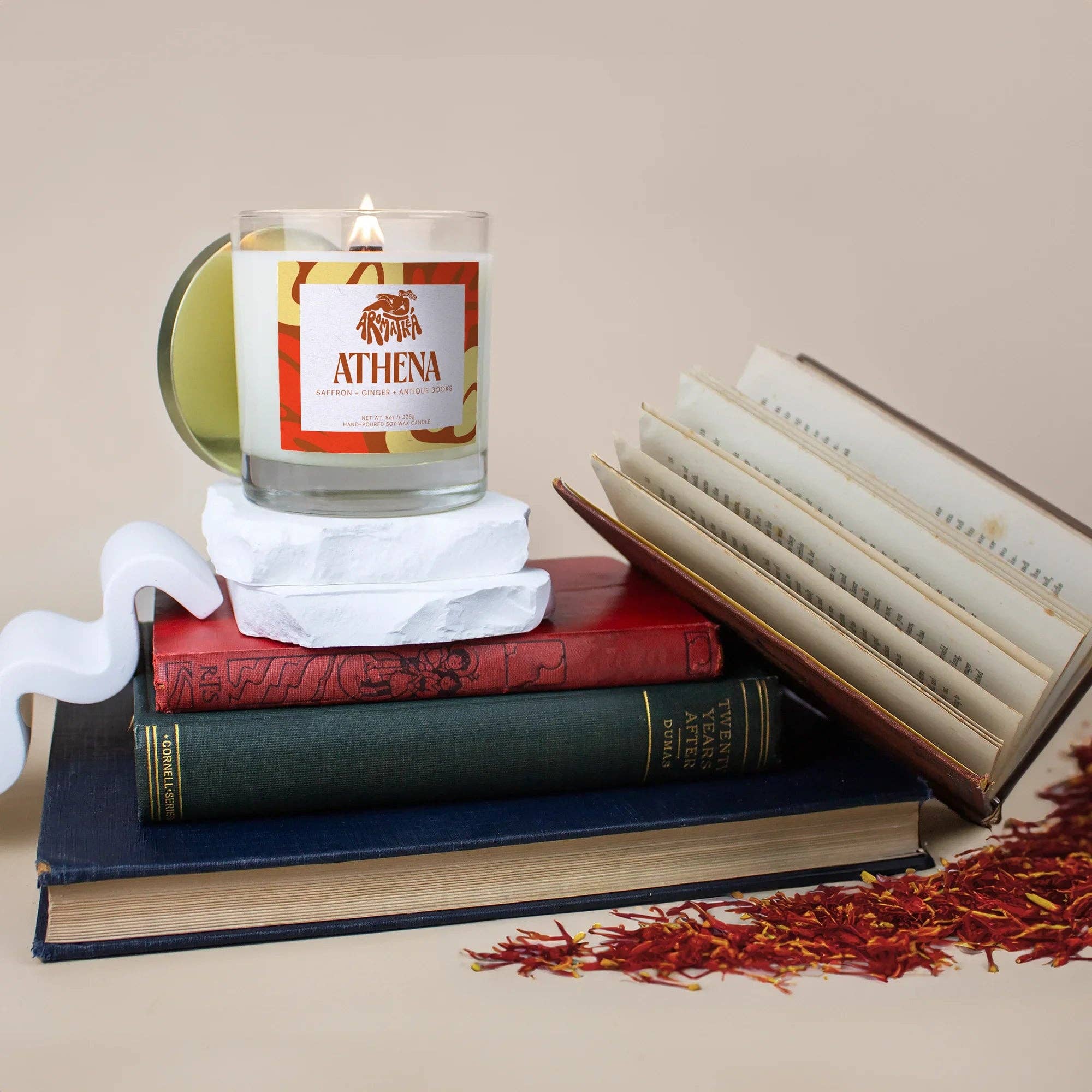 Aromatheá - Wholesale Jar/Filled Candle - Athena Candle3