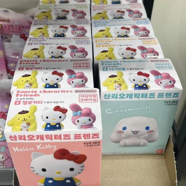 K_Wonderland - Wholesale Figurine Toy - Kids - Sanrio Characters Friends1 Lovely Figure Box