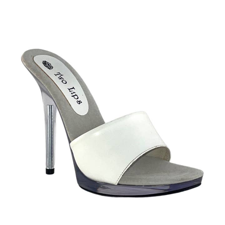 Lindley Weißer High Heel für den Großhandel von Two Lips