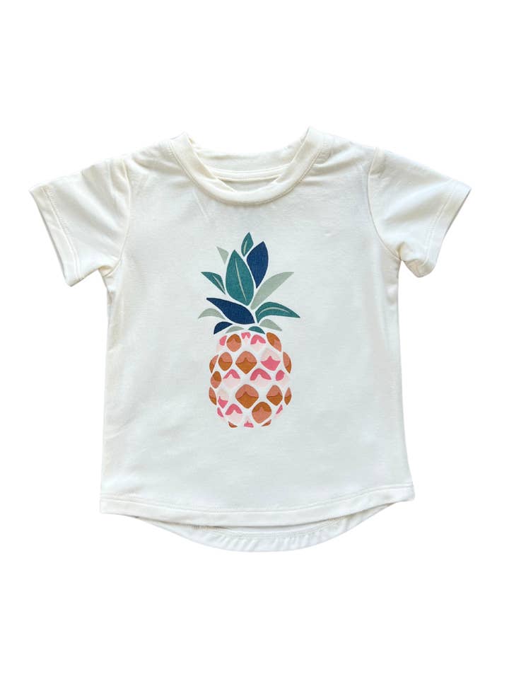 babysprouts clothing company - Wholesale Screen Printed T-Shirt - Kids - Girl's Short Sleeve Tee Bamboo Graphic Tee Summer Designs