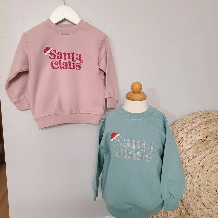 Sweatshirts pour enfants Père Noël pour la vente par LIAN fabric and life style