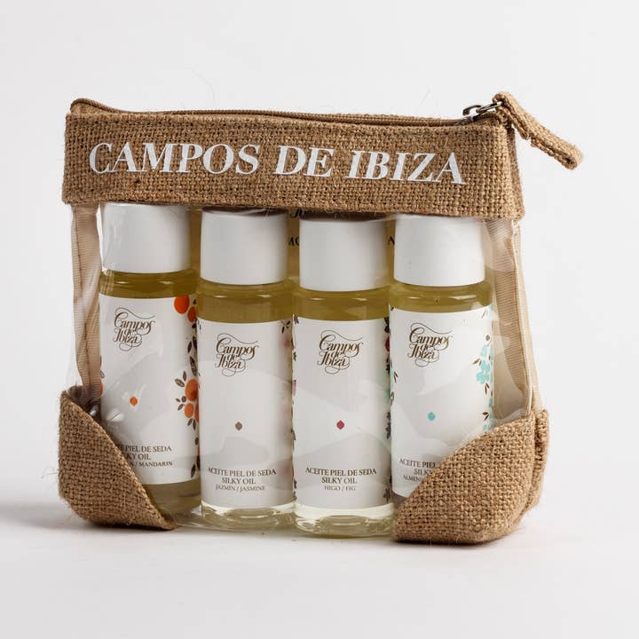 Travel Set Silky oil for wholesale by Campos de Ibiza