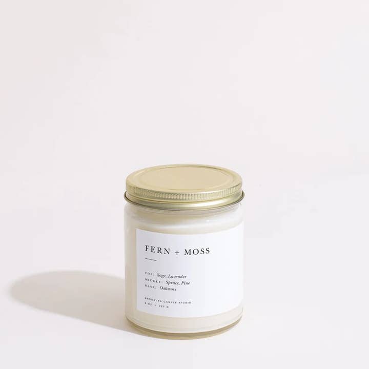 Brooklyn Candle Studio - Wholesale Jar/Filled Candle - Fern + Moss Jar Candle
