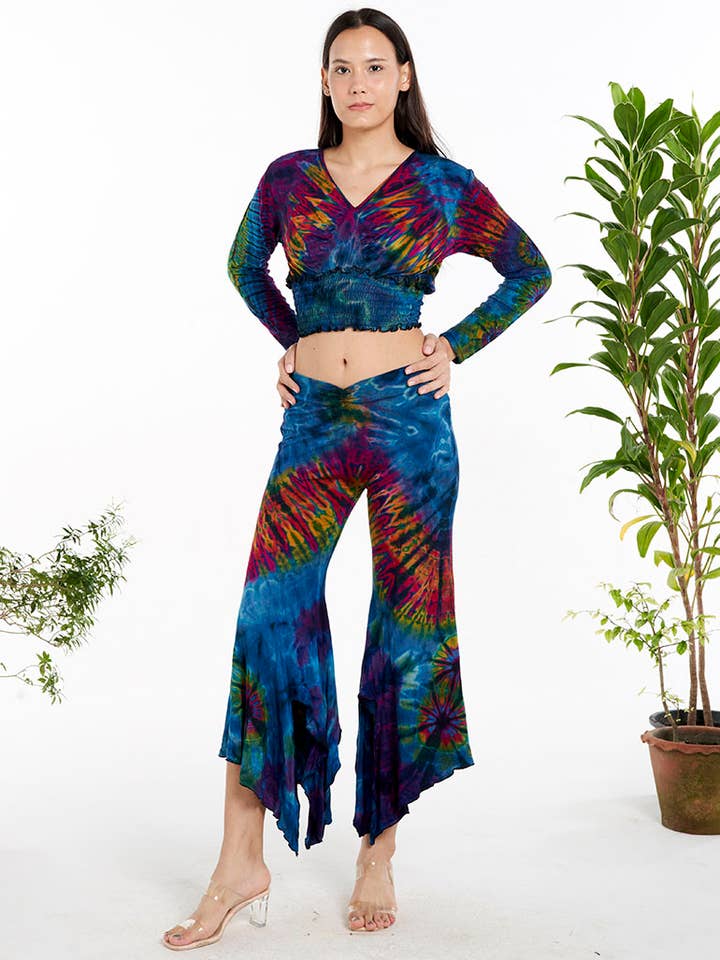 CROP TOP TIE-DYE (TH-1871) pour la vente par Kathmandu Imports