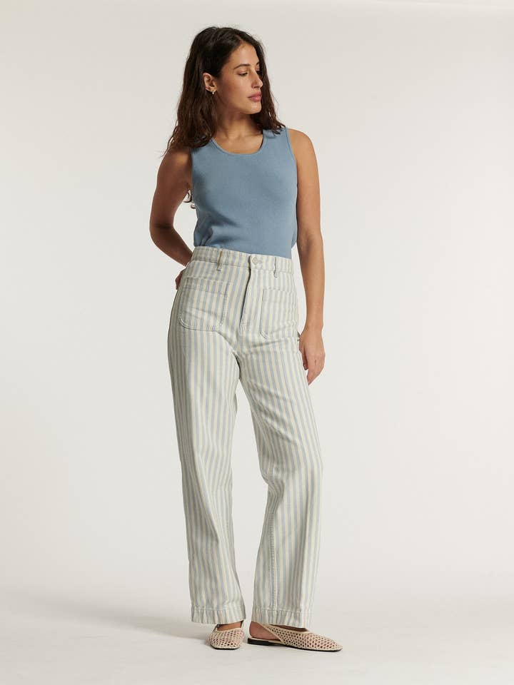 SAMUEL DENIM KUST INDIGO voor wholesale door LABDIP