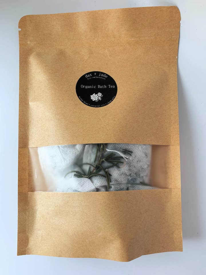 Botanischer Badtee-Beutel mit Birnen+Grüntee für den Großhandel von dax + jade