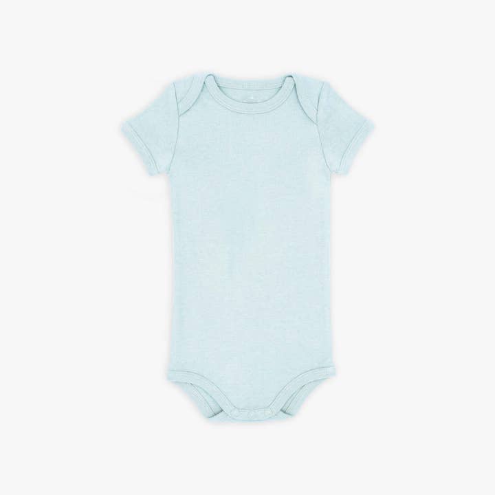 Billie Bodysuit - Kortärmad Bodysuit - Himmelsgrå för wholesale av Beebody