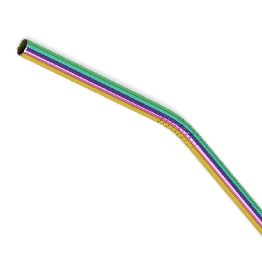 Shuki - Wholesale Drinking Straw - Bulk Curved Metal Straws10