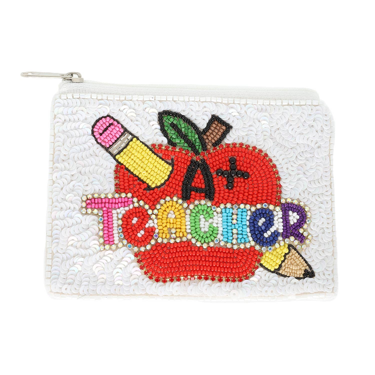 SP Sophia Collection - Wholesale Coin Purse - Women's - A Plus Teacher Beaded Embroidered Coin Bag 1