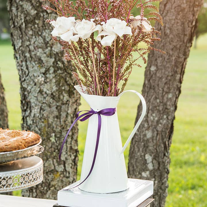 Weddingstar Inc. - Wholesale Pitcher - French Provençal Style Enamel Pitcher2