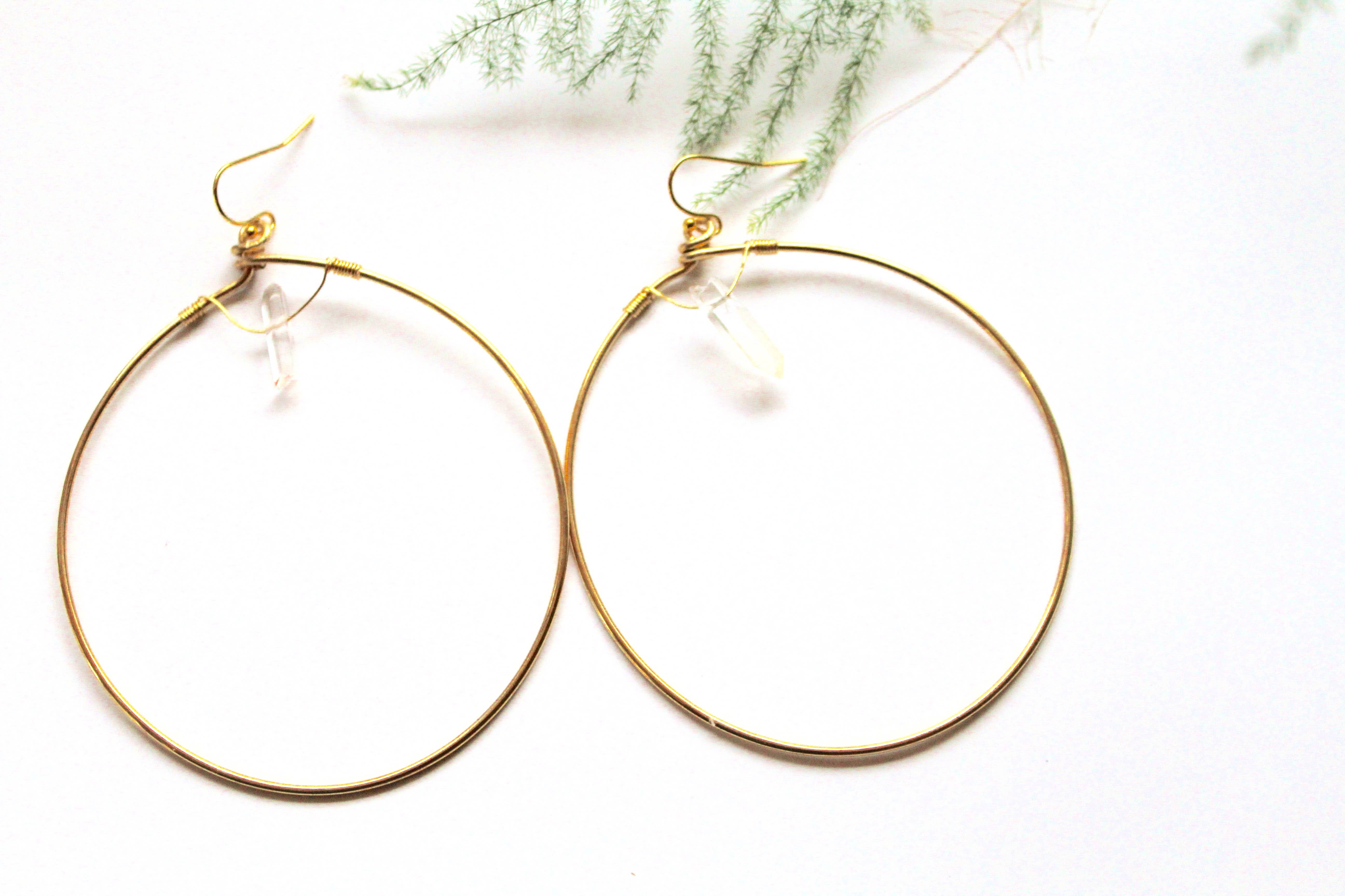 Marlena Jarjoura - Vente Boucles d'oreilles pendantes - Boucles d'oreilles Balancer - Laiton1