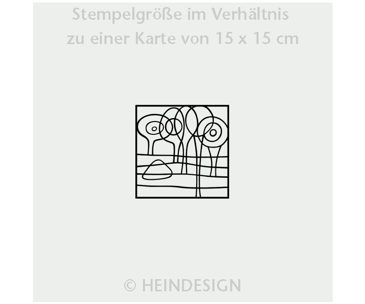 Heindesign - Wholesale Rubber/Decorative Stamp - Stamp: Modern patterns and ornaments2