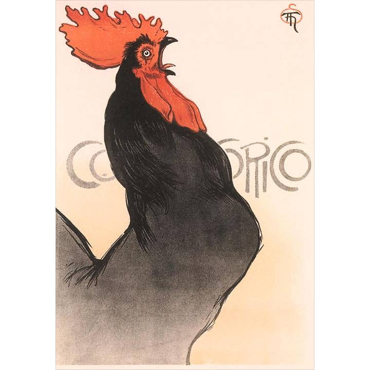 Found Image Press - Wholesale Postcard - Postcard BD-282 Cocorico Rooster