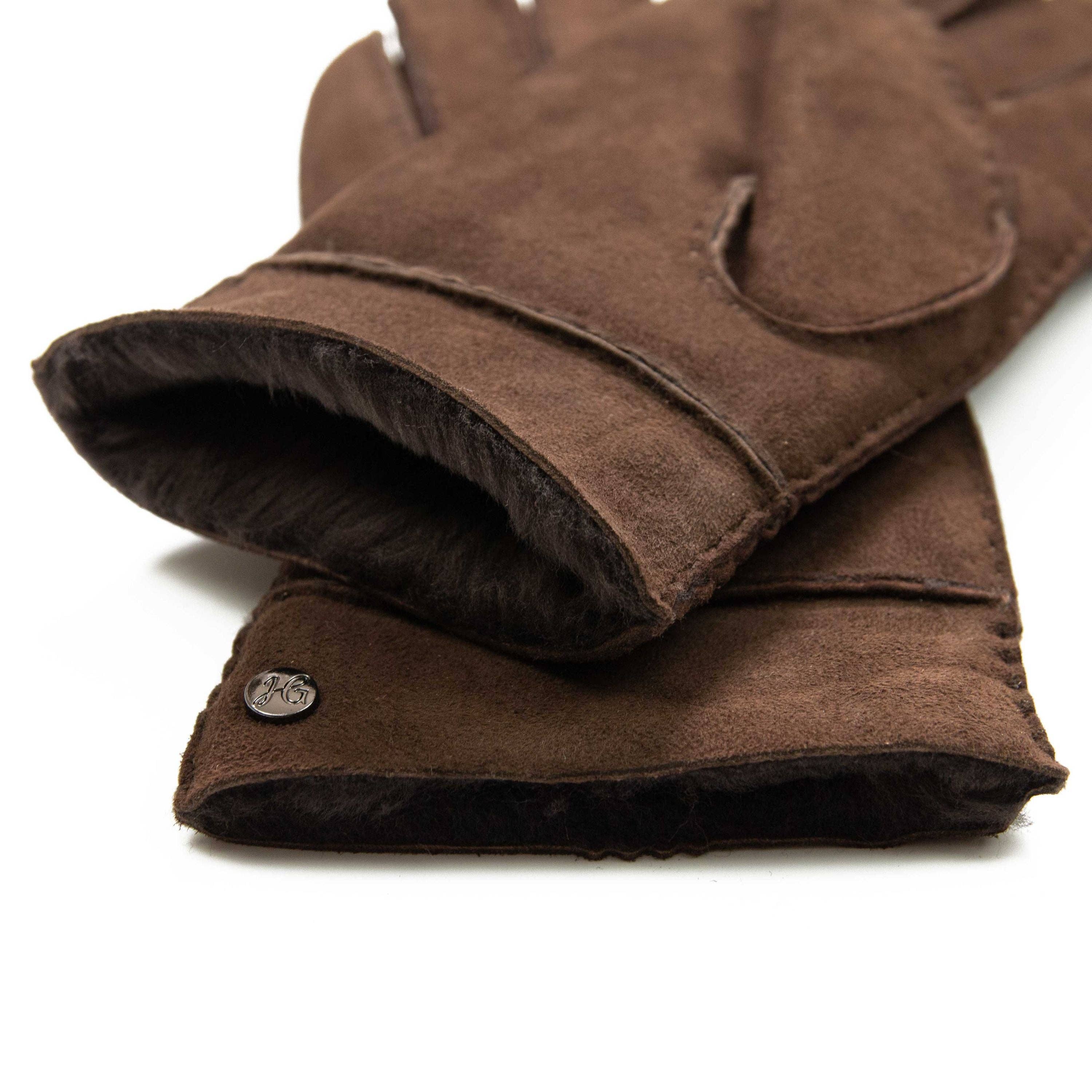 Hand Gewand HG GmbH – Luvas - Unissexo por atacado – adam - luva clássica em pele de ovelha merino11