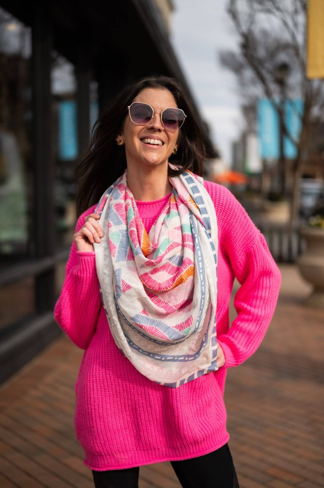 CB Grey - Vendita all'ingrosso Sciarpa - Donna - Lo scialle segreto3