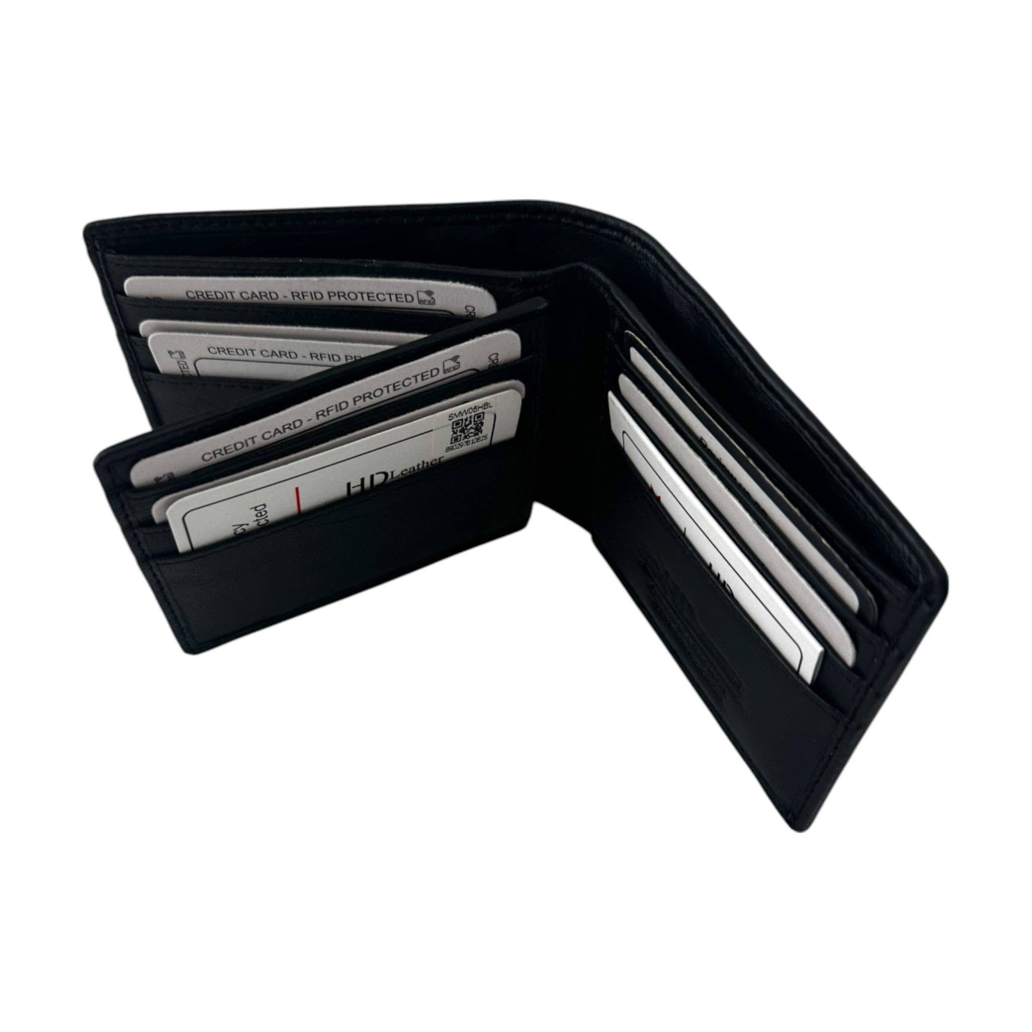 Black SMW06H ~ Sheepskin Men's Wallet for wholesale on Faire2